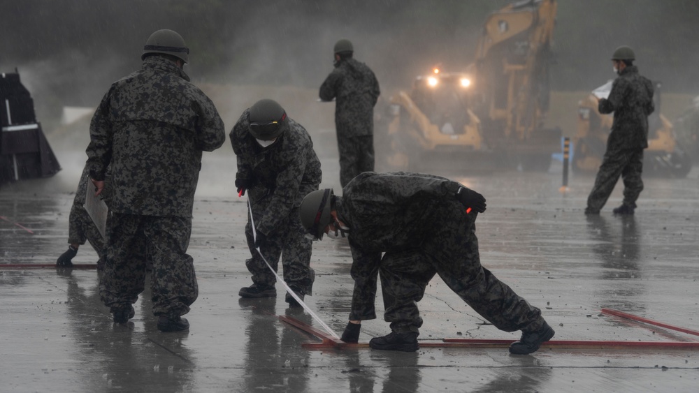 Bilateral runway repair enhances partnerships