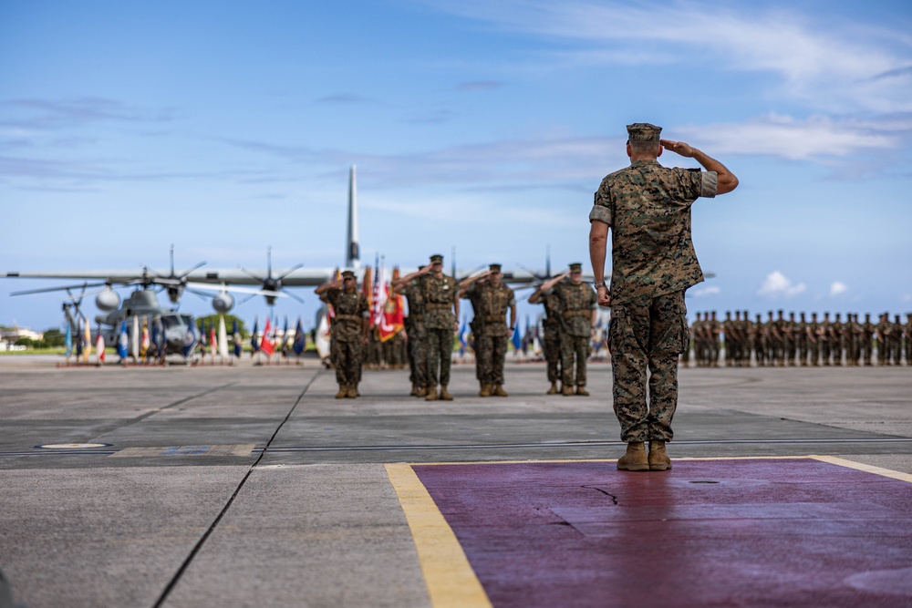 1st Marine Aircraft Wing Change of Command