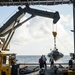Sailors deploy small boats