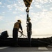 Sailors deploy small boats