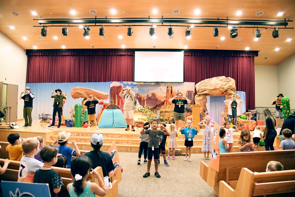 Camp Humphreys VBS takes children to Egypt