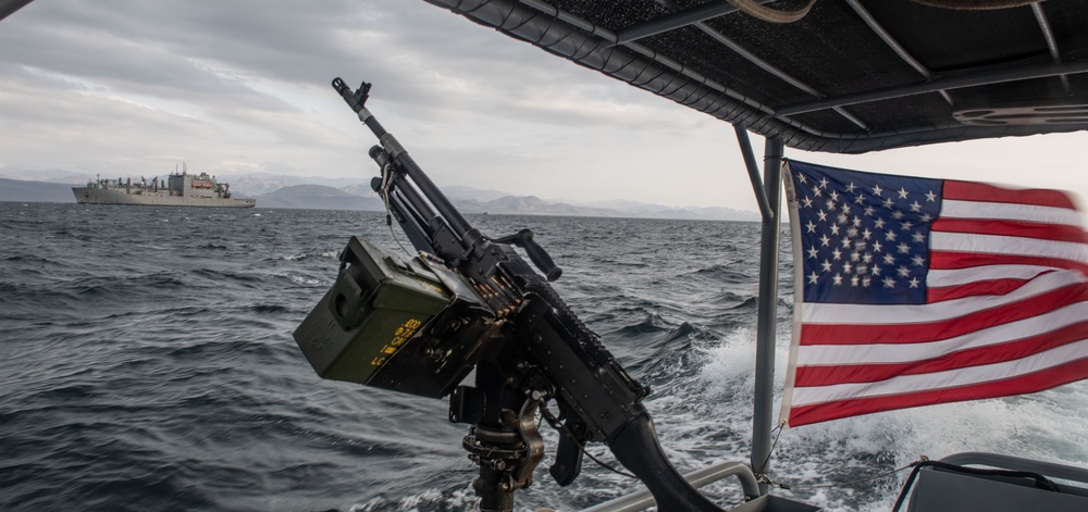 USNS Matthew Perry Pulls into the Port of Djibouti