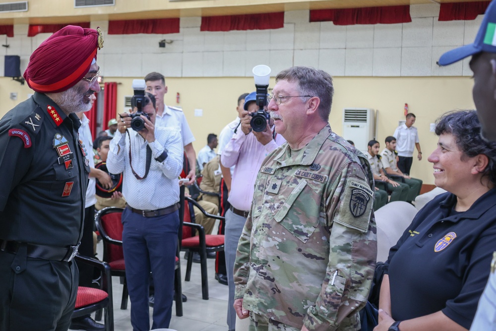 India National Cadet Corps meets California Cadet Corps