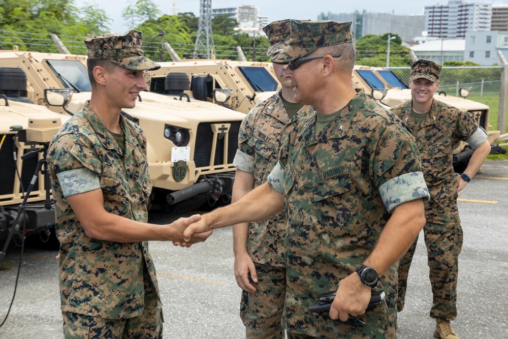 3rd MLG Communications Marines conduct Single Channel Radio Exercise
