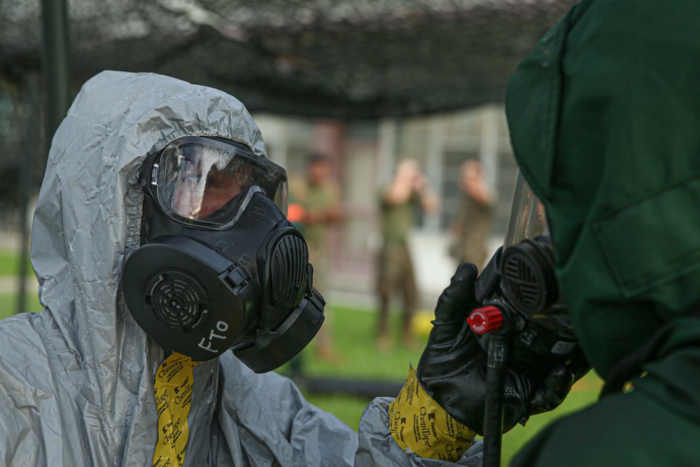 Toxic Bayou | 3rd MLG CBRN Marines conduct counter WMD training