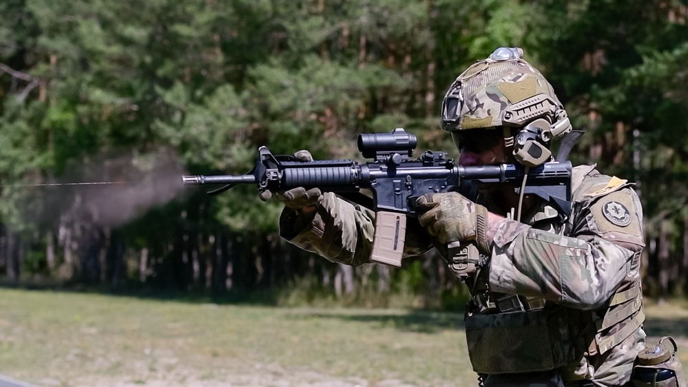 Soldiers Compete in U.S. Army Europe and Africa Best Squad 2022 Competition
