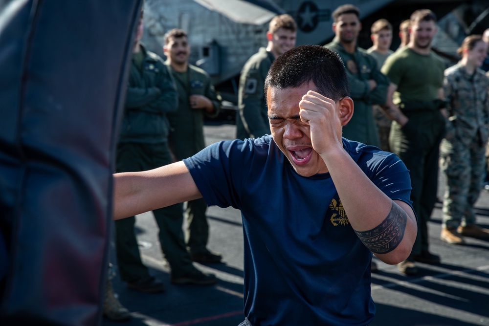 USS Arlington security reaction force basic course