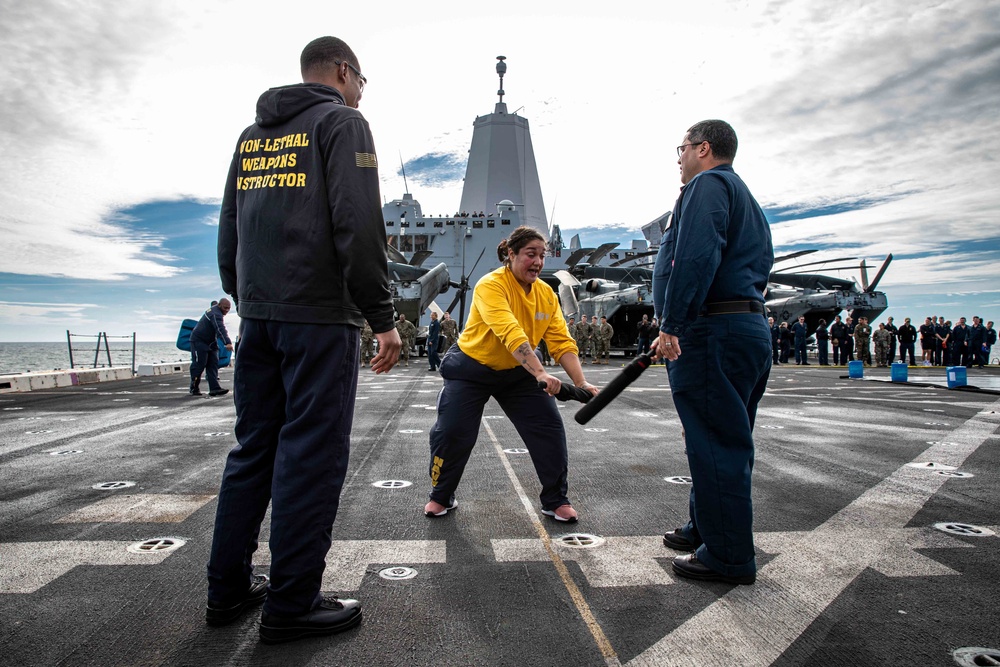 USS Arlington security reaction force basic course