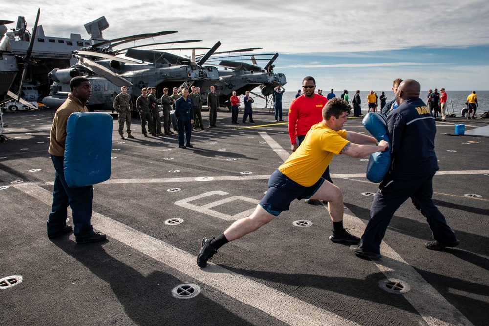 USS Arlington security reaction force basic course