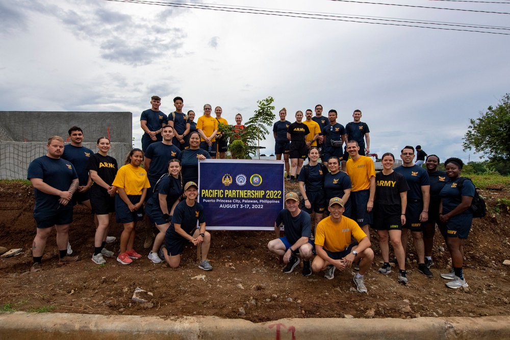 Pacific Partnership 2022 participates in Balayong Tree Planting and Nuturing Festival