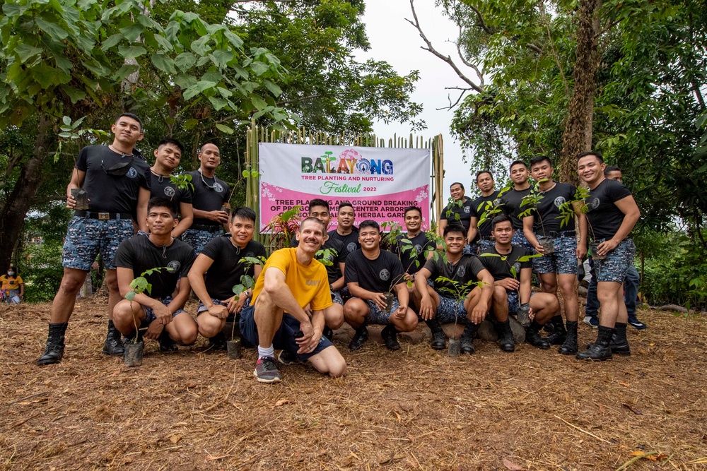 Pacific Partnership 2022 participates in Balayong Tree Planting and Nuturing Festival