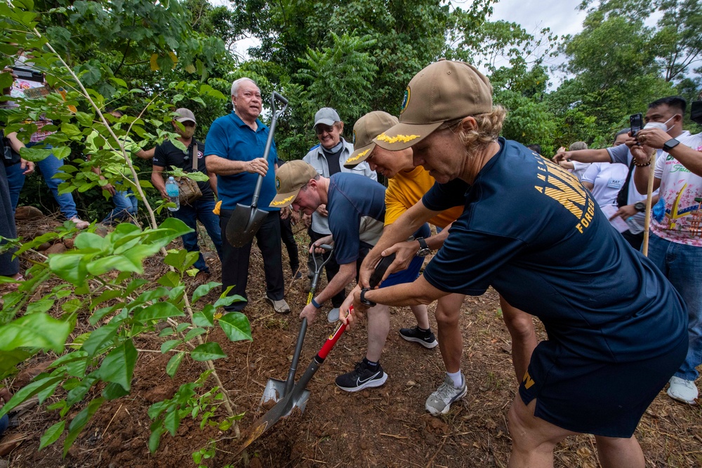 Pacific Partnership 2022 participates in Balayong Tree Planting and Nuturing Festival