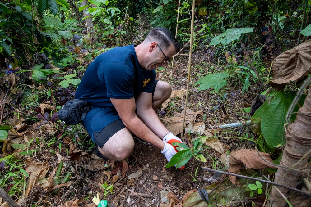 Pacific Partnership 2022 participates in Balayong Tree Planting and Nuturing Festival