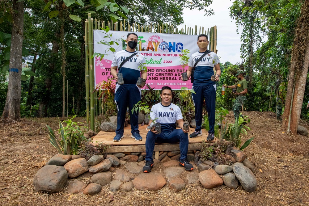 Pacific Partnership 2022 participates in Balayong Tree Planting and Nuturing Festival