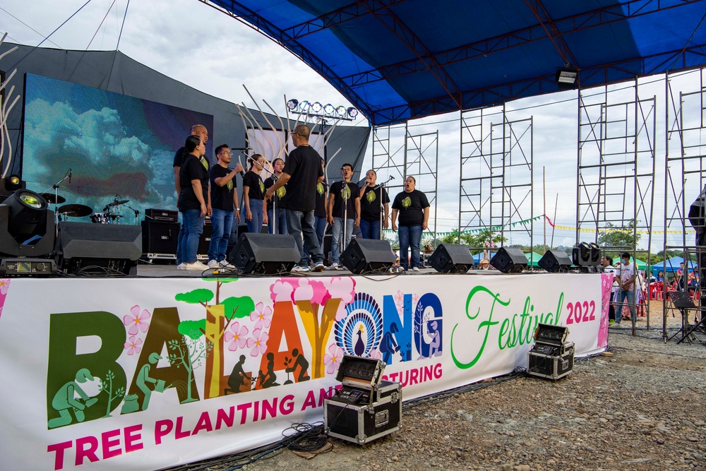 Pacific Partnership 2022 participates in Balayong Tree Planting and Nuturing Festival