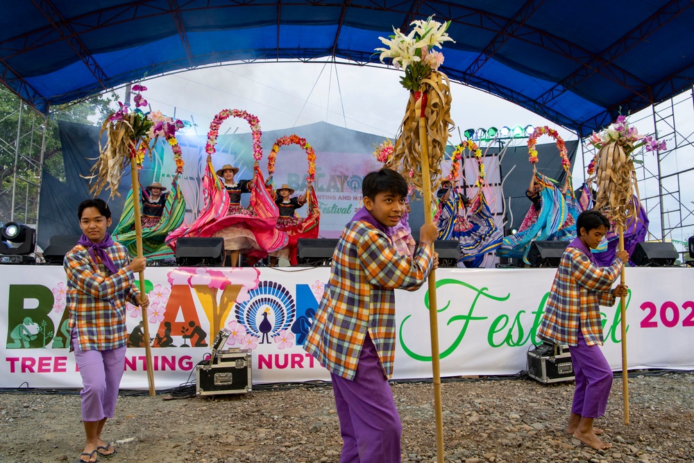 Pacific Partnership 2022 participates in Balayong Tree Planting and Nuturing Festival