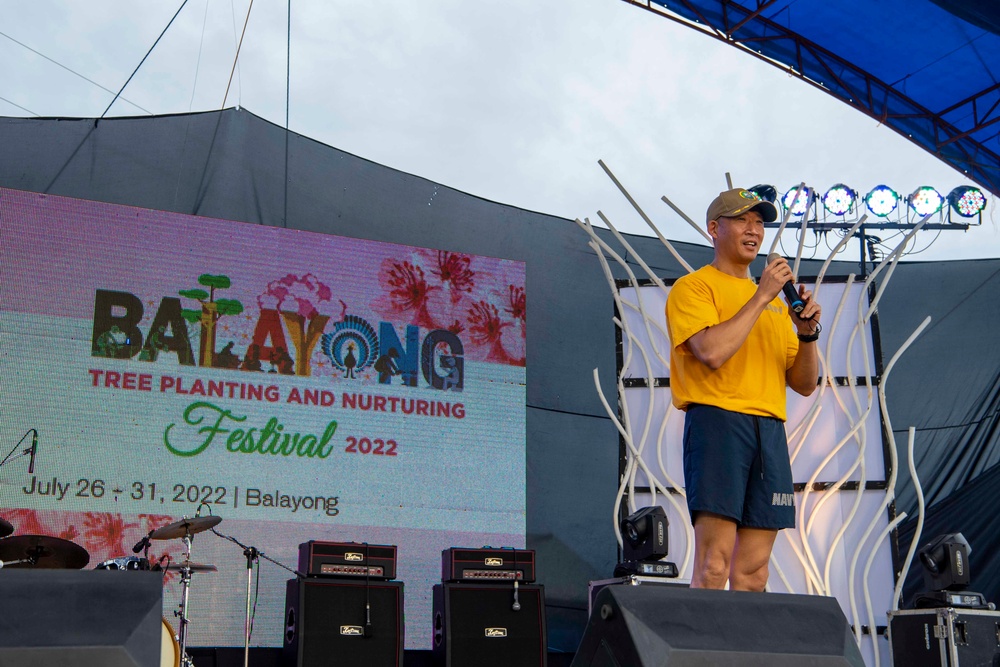 Pacific Partnership 2022 participates in Balayong Tree Planting and Nuturing Festival