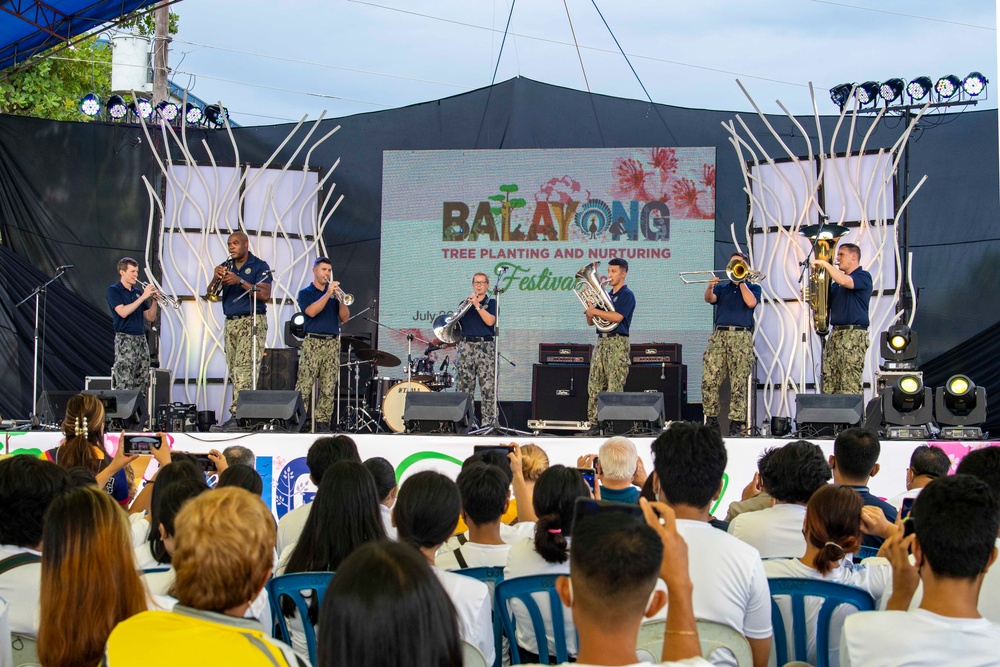 Pacific Partnership 2022 participates in Balayong Tree Planting and Nuturing Festival