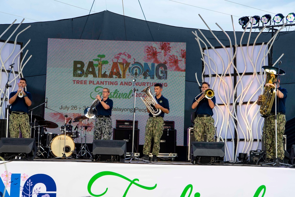 Pacific Partnership 2022 participates in Balayong Tree Planting and Nuturing Festival