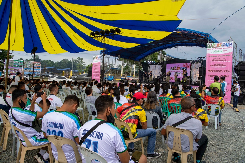 Pacific Partnership 2022 participates in Balayong Tree Planting and Nuturing Festival