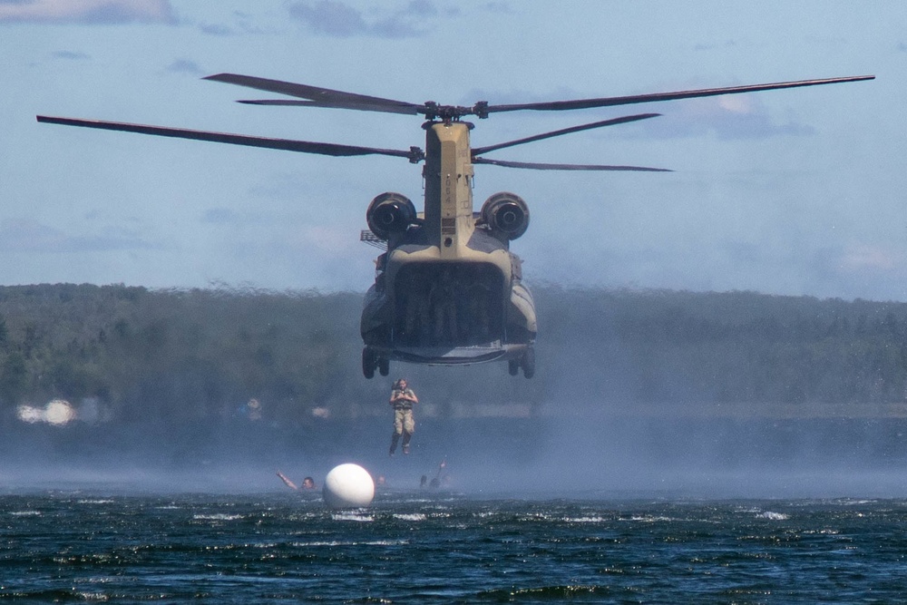 Helocast operations at Northern Strike