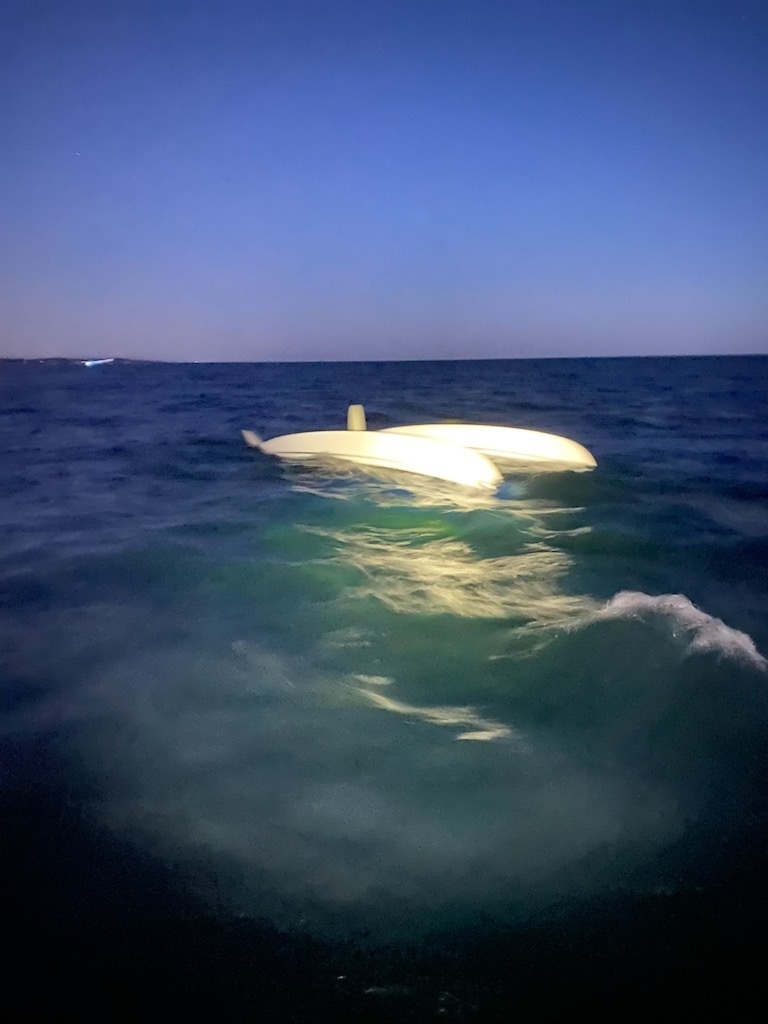 SAR partners respond to capsized vessel
