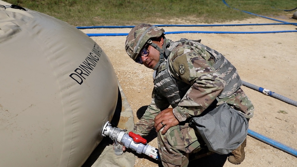 810th Quartermaster Company CSTX 86-22-02 Water Purification
