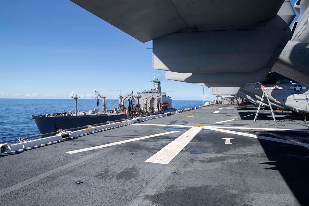 USS Tripoli Underway Replenishment