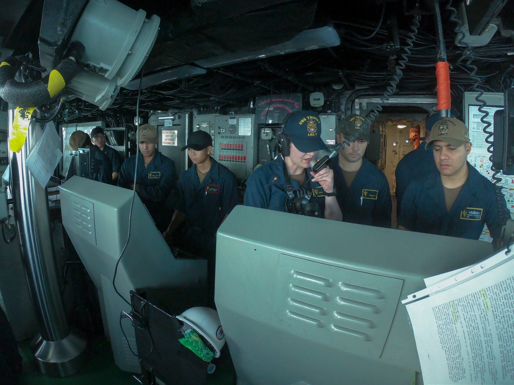 USS Tripoli Underway Replenishment