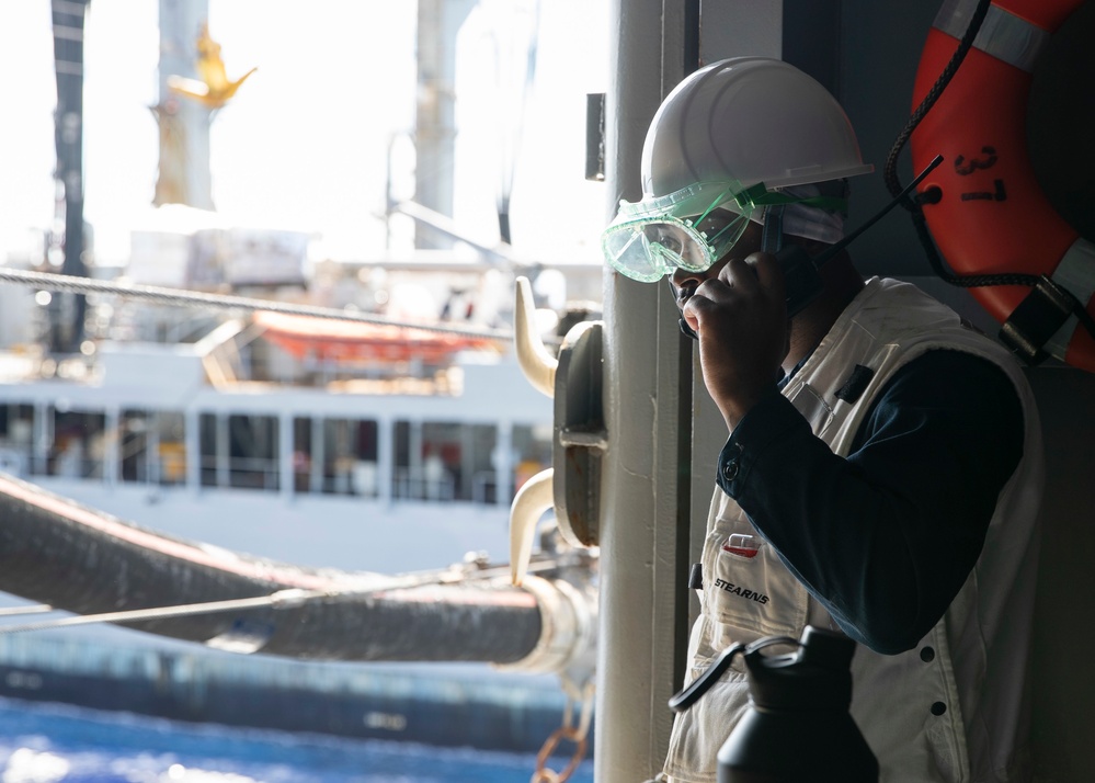 USS Tripoli Underway Replenishment