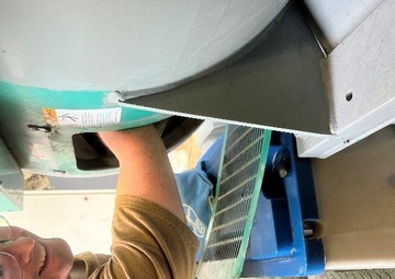 NAVFAC EXWC MUSE Technicians Inspect Diego Garcia Power Plant