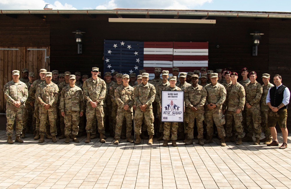 Closing Ceremony of the 2022 USAREUR-AF Best Squad Competition