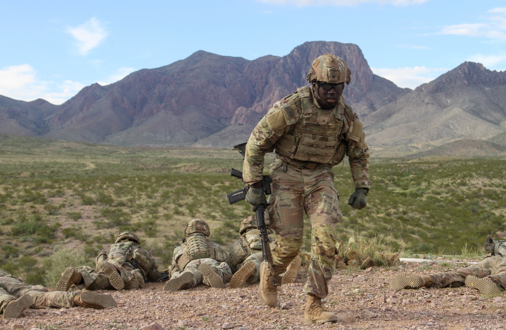 Alpha Company, 1st Battalion, 69th Infantry live fire