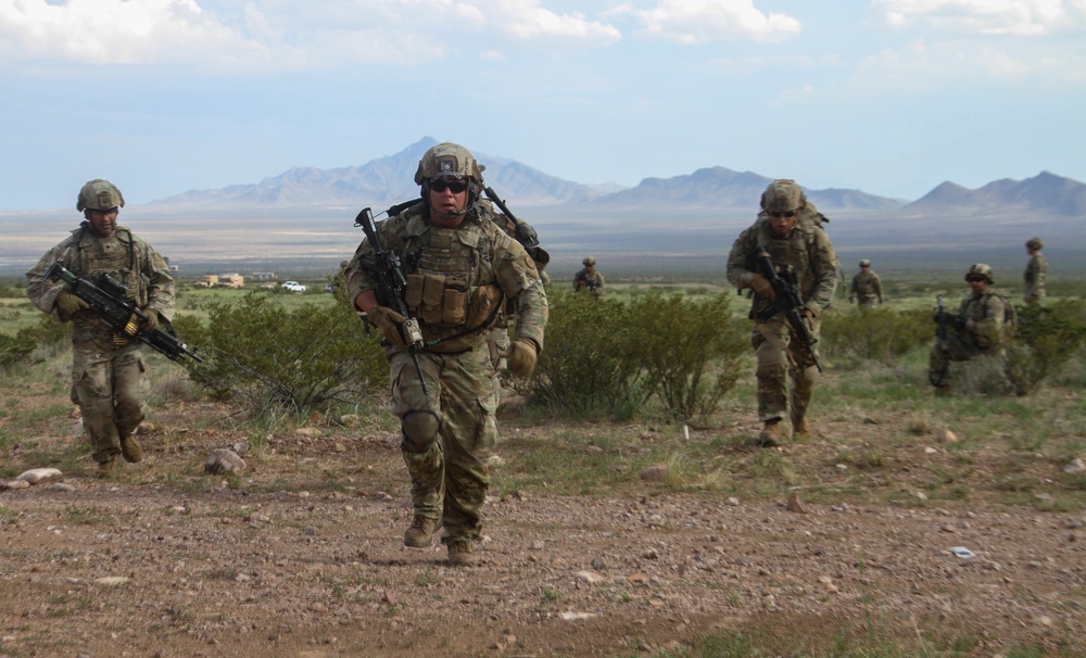 Alpha Company, 1st Battalion, 69th Infantry live fire