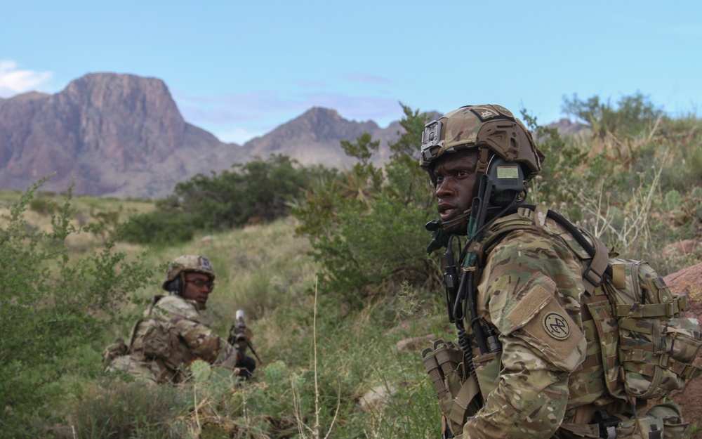 Alpha Company, 1st Battalion, 69th Infantry live fire