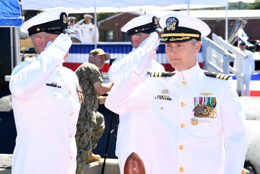 USS Delaware (SSN 791) Change of Command