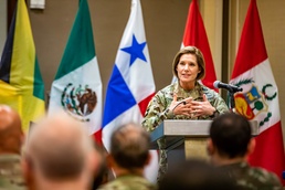Gen. Laura Richardson speaks at PANAMAX 2022 Closing Ceremony