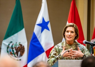 SOUTHCOM commander visits JBSA for PANAMAX 2022