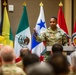 Maj. Gen. William Thigpen speaks at PANAMAX 2022 Closing Ceremony
