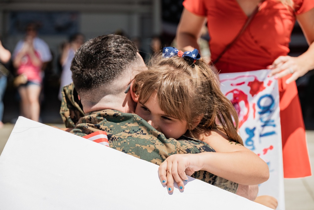 Welcome Home Marine Fighter Attack Squadron 314!