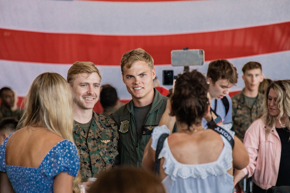 Welcome Home Marine Fighter Attack Squadron 314!