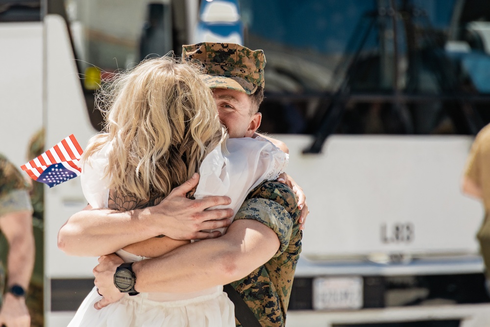 Welcome Home Marine Fighter Attack Squadron 314!