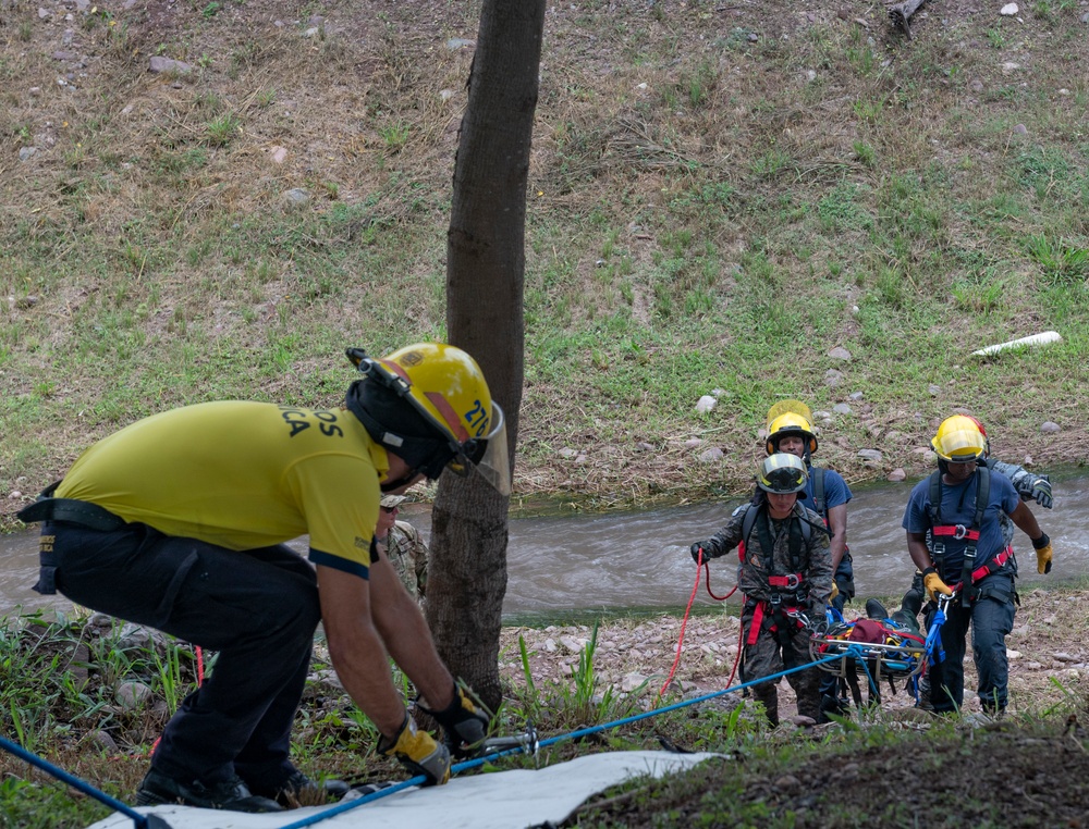 CENTAM SMOKE 22-2 kindles multi-country firefighter partnership