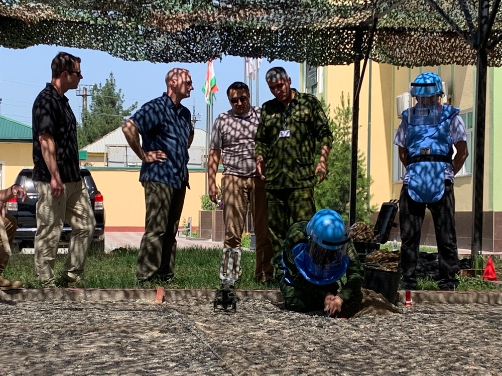 U.S. Army Central conducts key leader engagements in Tajikistan