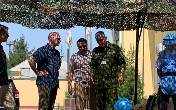 U.S. Army Central conducts key leader engagements in Tajikistan