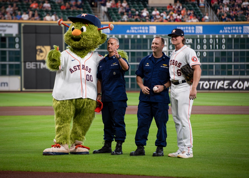 DVIDS - Images - Coast Guard Day at Houston Astros game