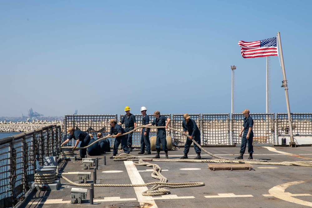 USS Sioux City Pierside in Alexandria