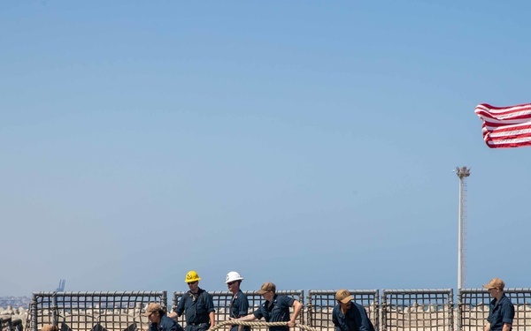 USS Sioux City Pierside in Alexandria