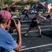 One time at band camp: Airman volunteers with local marching band