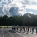 One time at band camp: Airman volunteers with local marching band